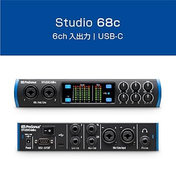 Amazon.co.jp: PreSonus Studio 68c オーディオ/MIDI