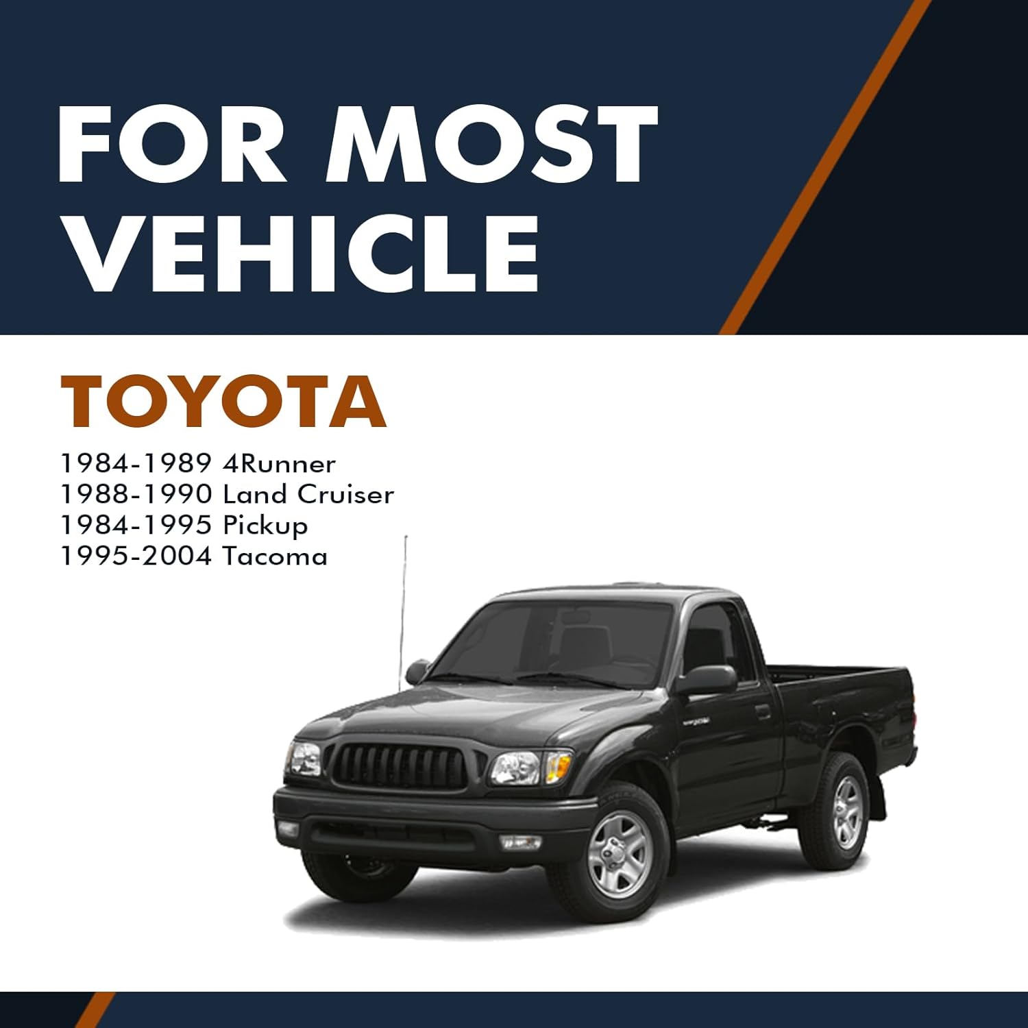 PM Auto Pair Rear Shock Absorber For 1995-2004 Toyota Tacoma