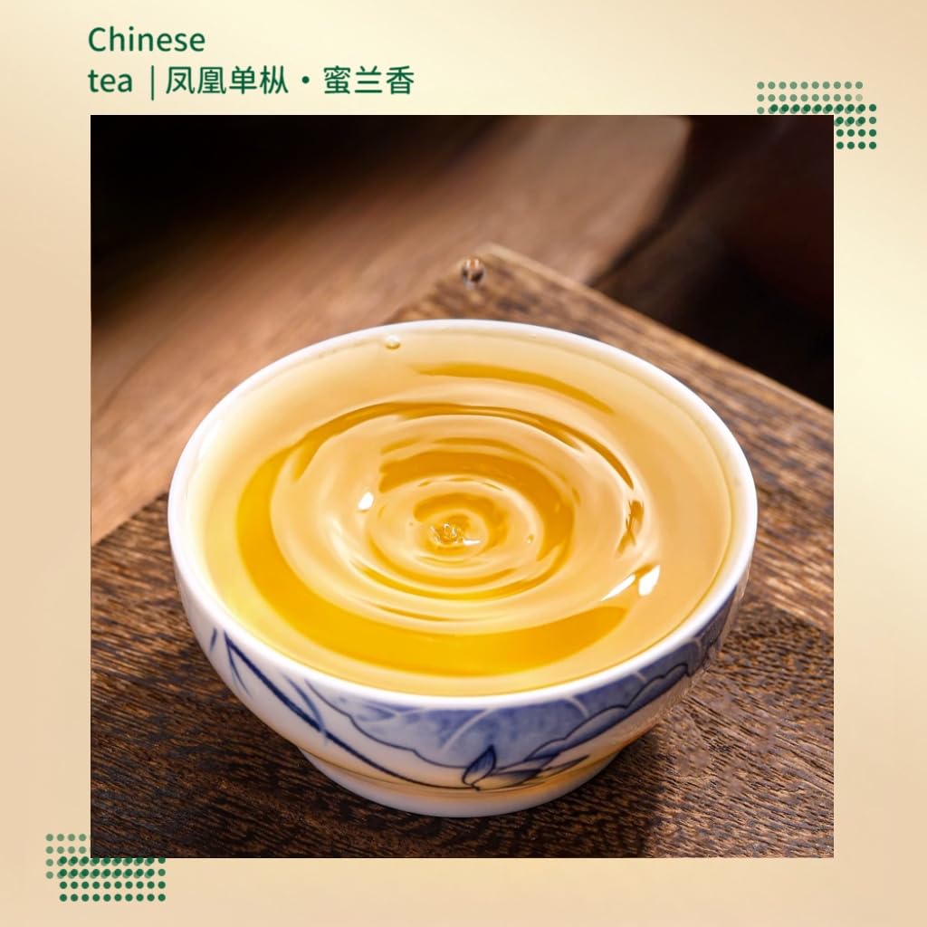 Phoenix Dancong Té Miel Orquídea | Té De Hojas Sueltas | Rico Aroma Floral | Juego De Regalo De Té Premium
