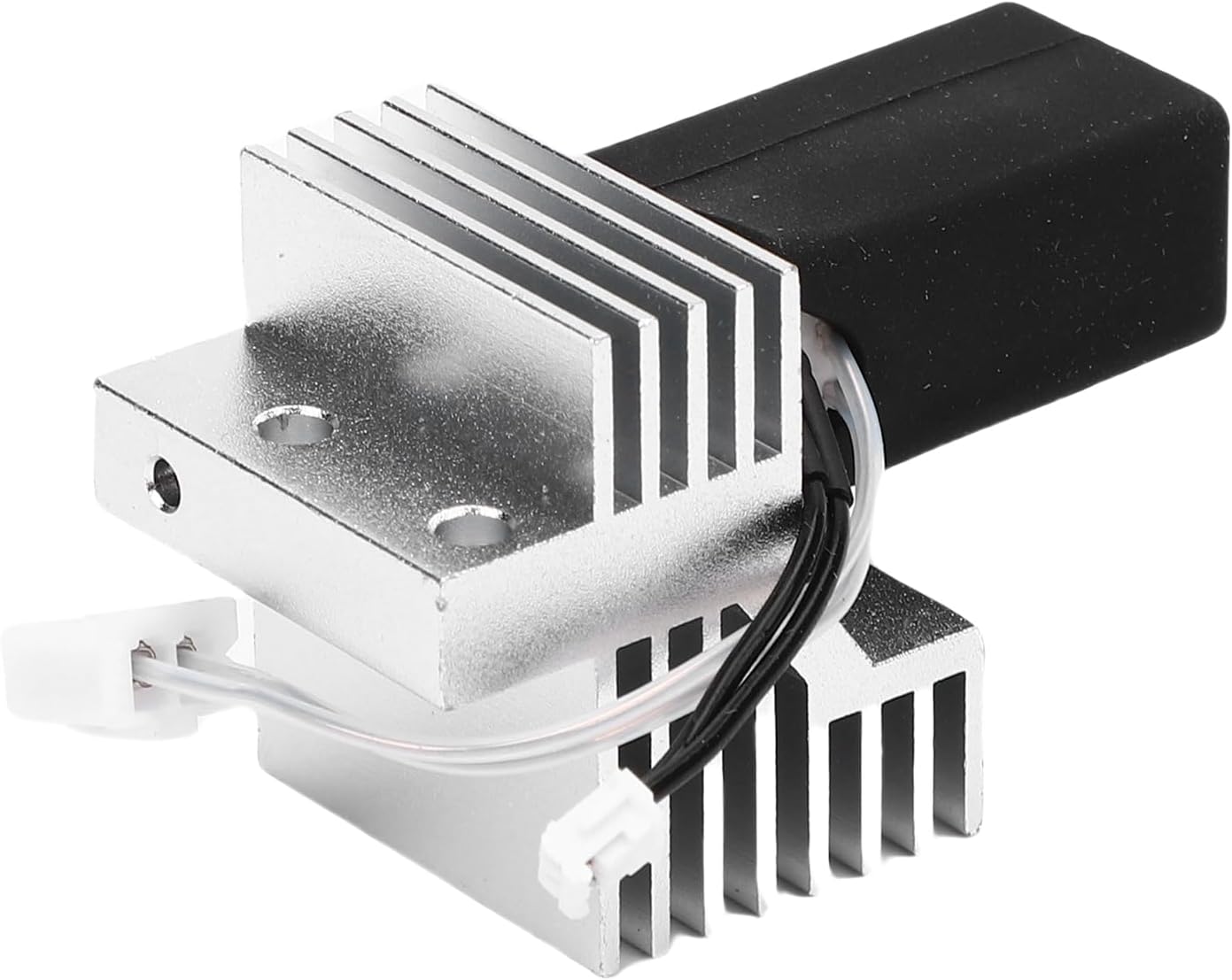 3D Printer Ceramic Hotend Kit, Full Metal Throat Design with Anodized Heat Sinks for Carbon, Includes 0.2mm 0.4mm 0.6mm 0.8mm Nozzle