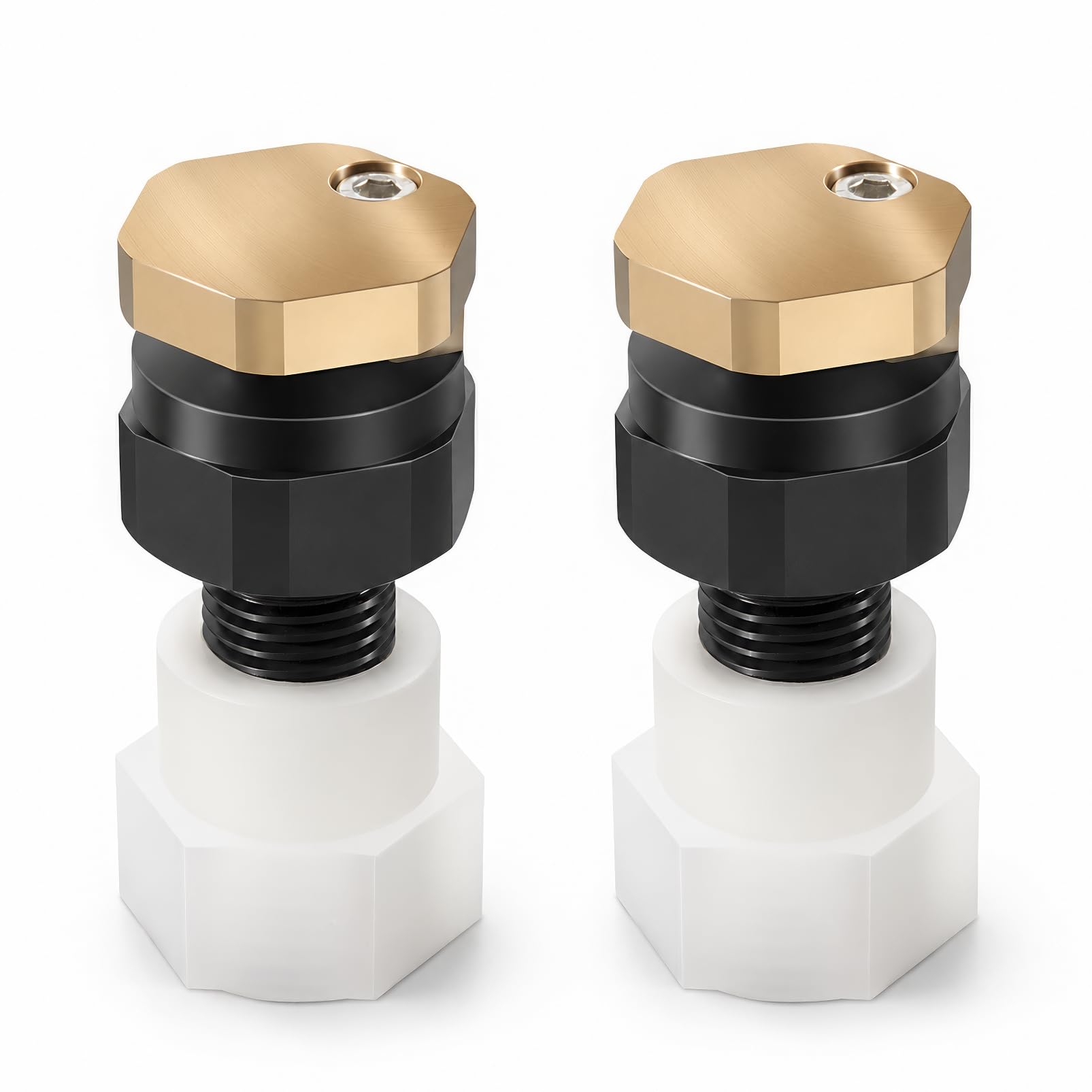 (2 piezas) BN2BP125FWX-CS - Boquilla de pulverización de transmisión de 16 pies, 2 GPM 12 V, apto para fabricación maestra y otros kits de rociadores de transmisión sin boom de marca.