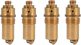 4Pcs Basin Pop Up Click Clack Slotted Plug Bolt Assembly for Most Bathroom Bathtub Sink Drain Stopper