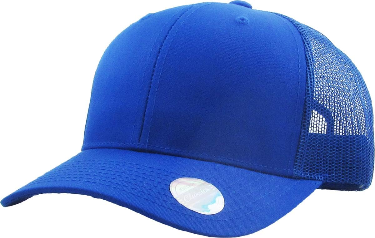 Classic 6 Panel Cotton Twill Mesh Trucker Cap Hat Adjustable Snapback Hat