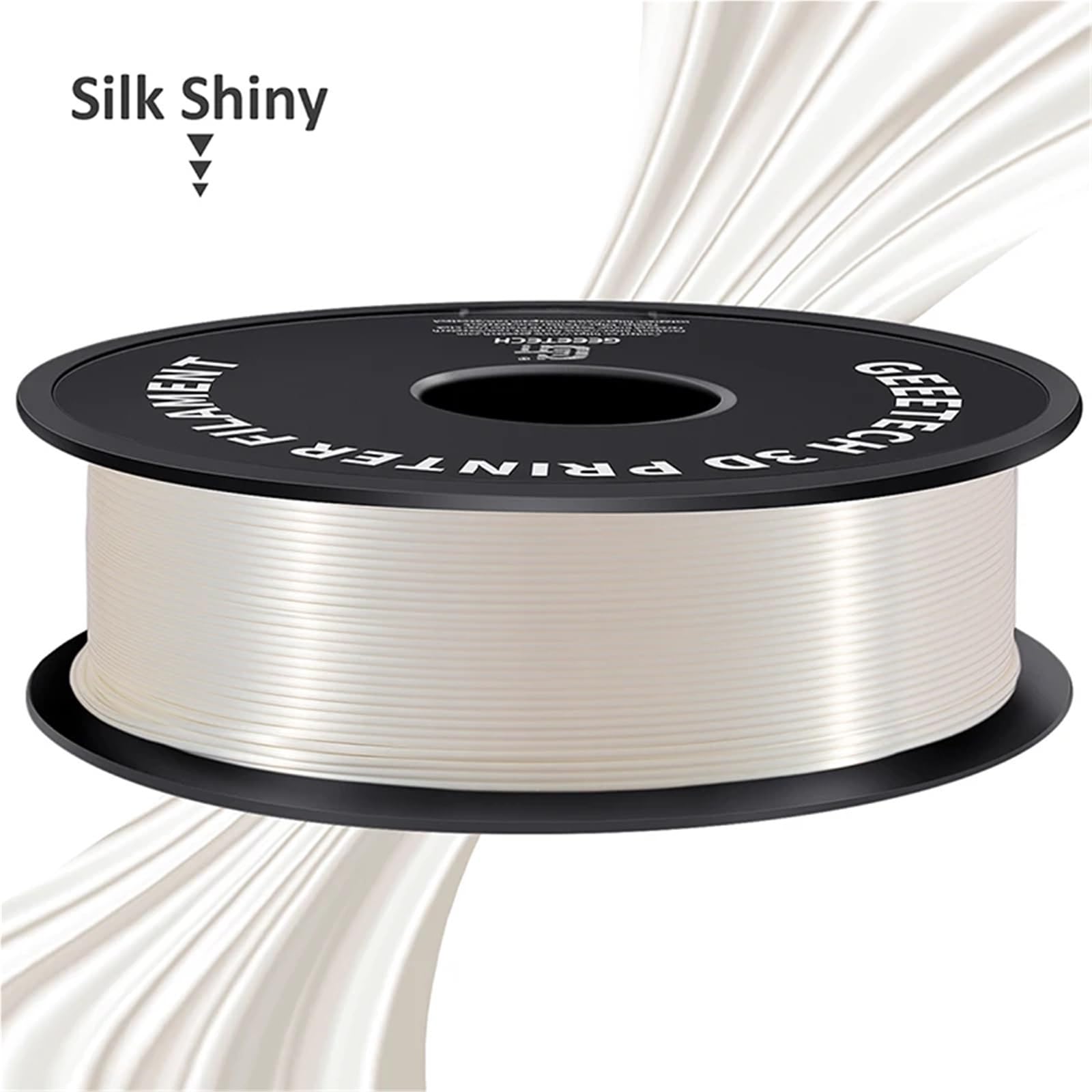 Filament pour Imprimante 3D Fil de bobine Filament PLA en soie 3d, 1 kg,75 mm, for matériau d'imprimante 3D, couleur spéciale, sans bulles(Silk bronze)