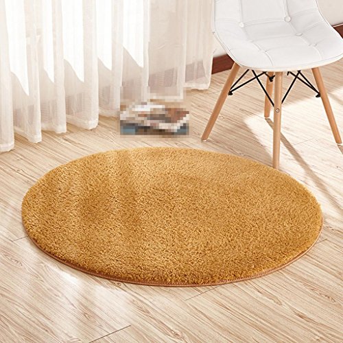 DYI Round carpets, computer cushions, bedroom bedside carpets, mats, diameter 60cm