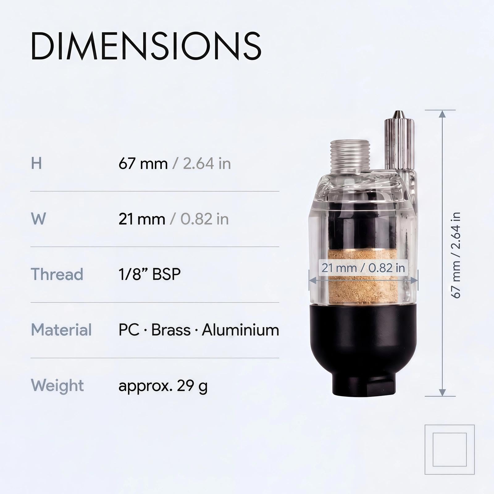 Airbrush Filter & Water Trap - Protect Your Airbrush -8