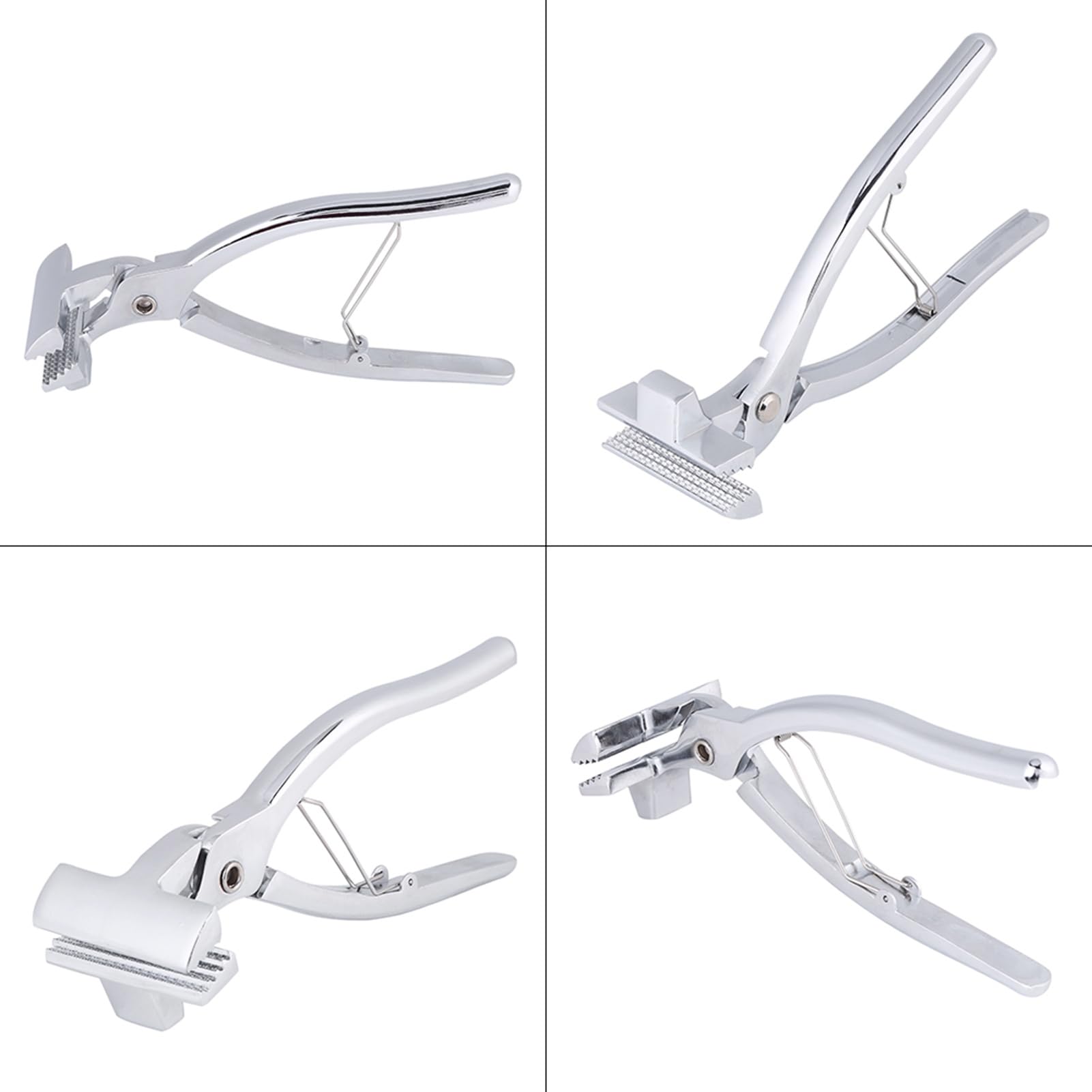 Morsetto in lega di zinco professionale sustvita, pinze di tela che allungano la pittura ad olio strumento di inquadratura con mascella larga 6 cm e design ergonomico
