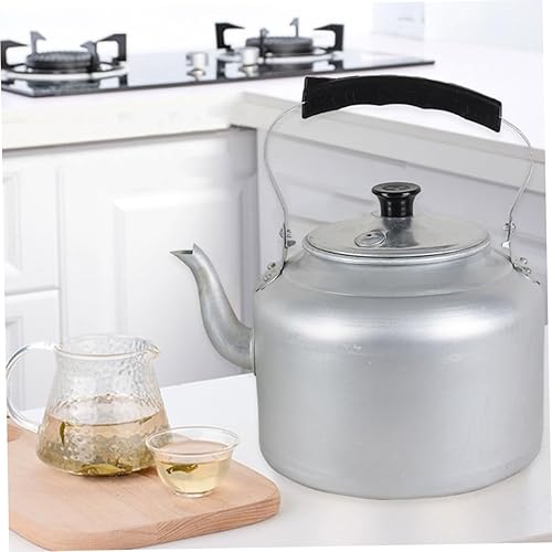 Miniatura 8 de Pot Large Tea Kettle Kitchen Teakettle Heat Resistant Aluminum Teakettle Vintage Style Random Style