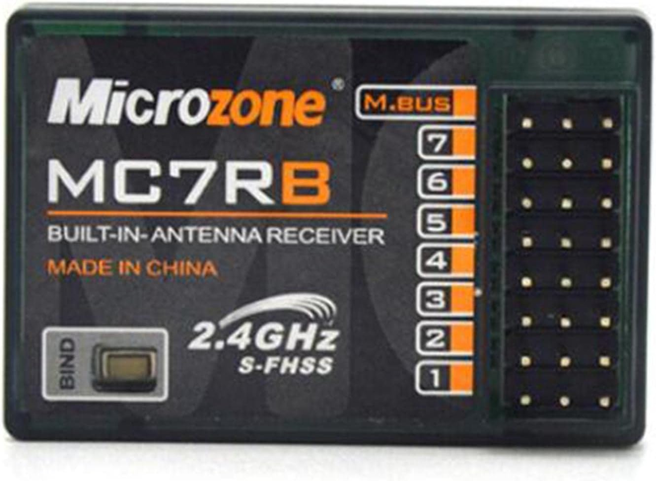 2X 7Channel MC7RB Receiver for Microzone System Quadcopter