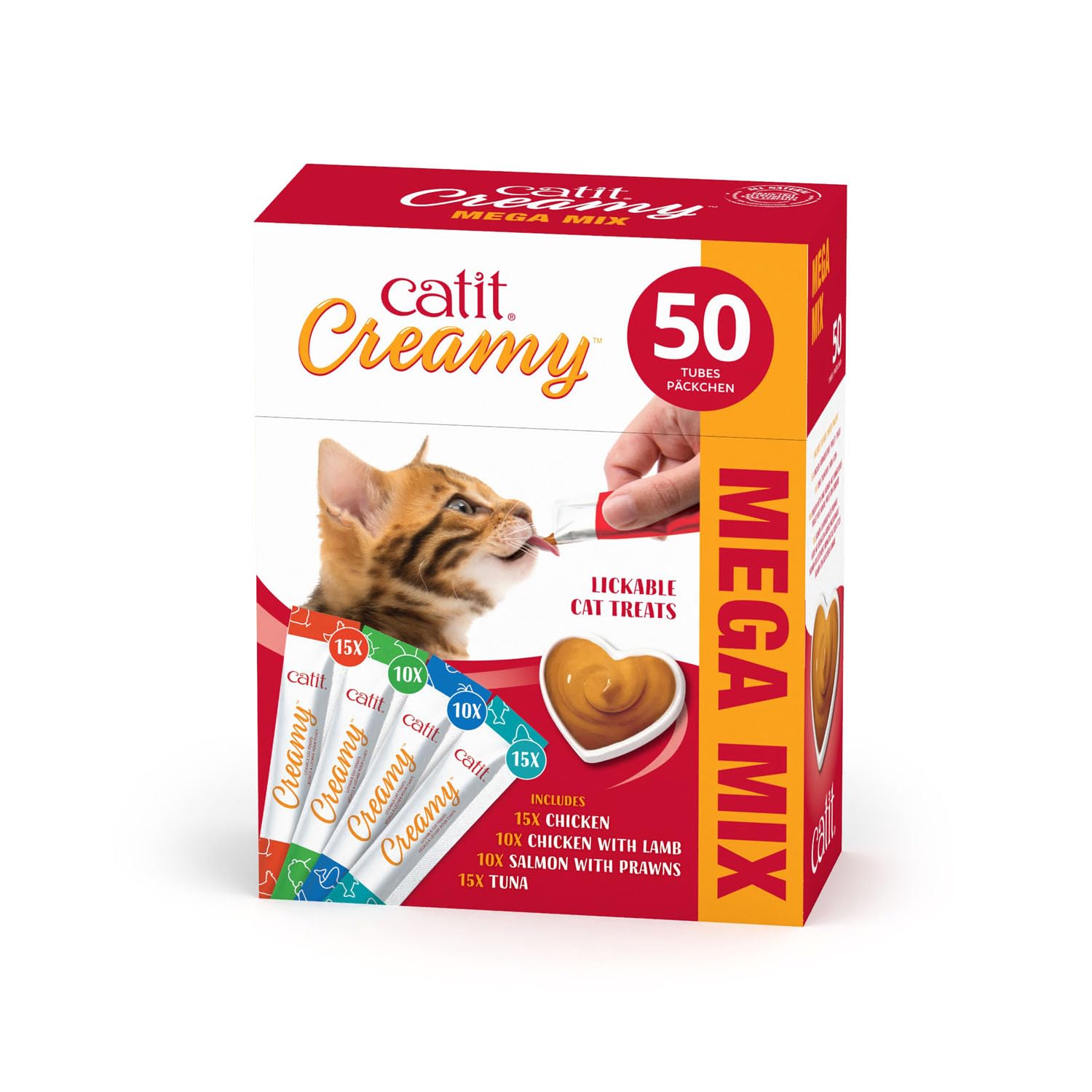 Catit Creamy Multi Pack 50x10gr