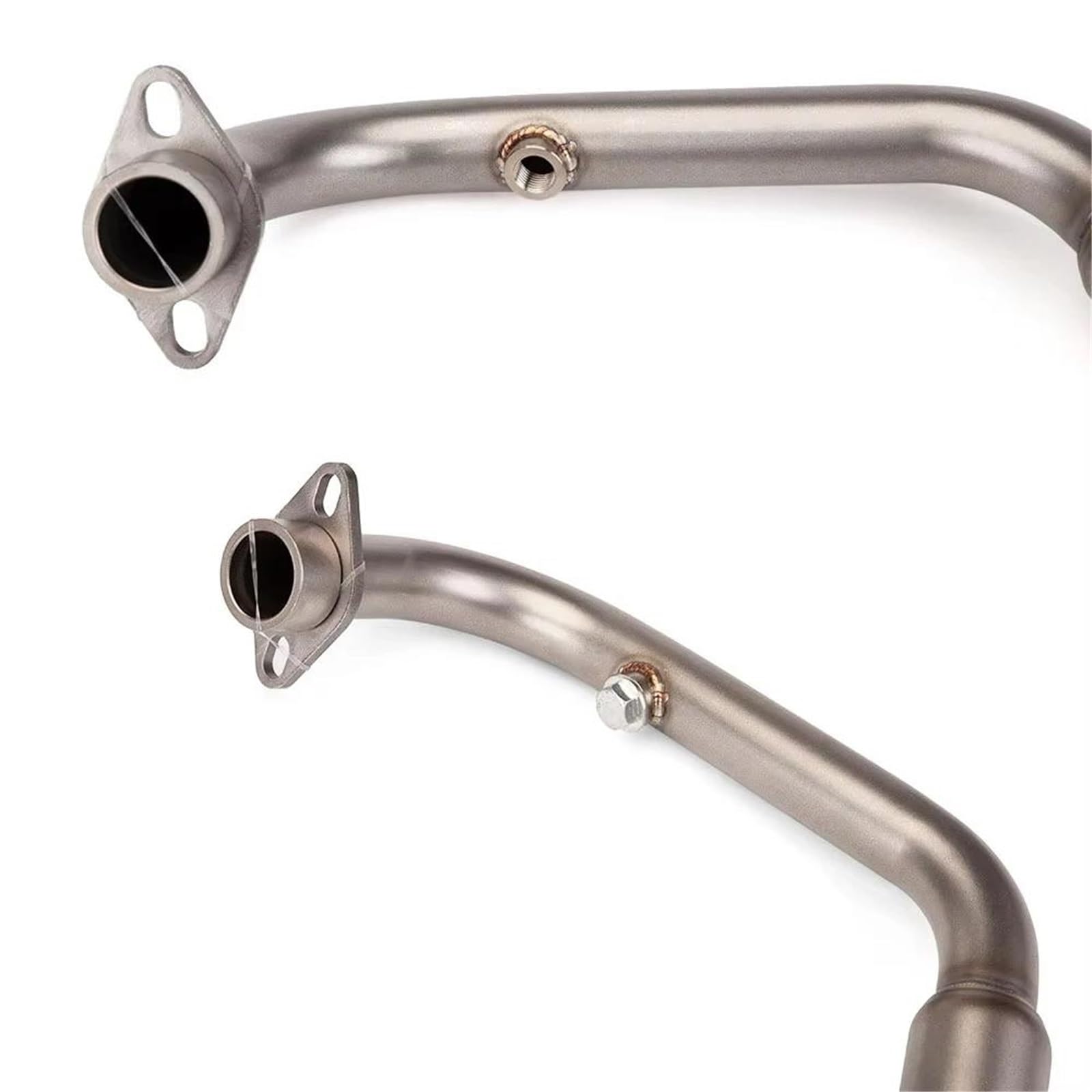 Genérico Silenciador de Escape Silenciador Conexión del Tubo Enlace Central Delantero Modificado 51 Mm para Benelli TNT125 TNT135 2017-2022