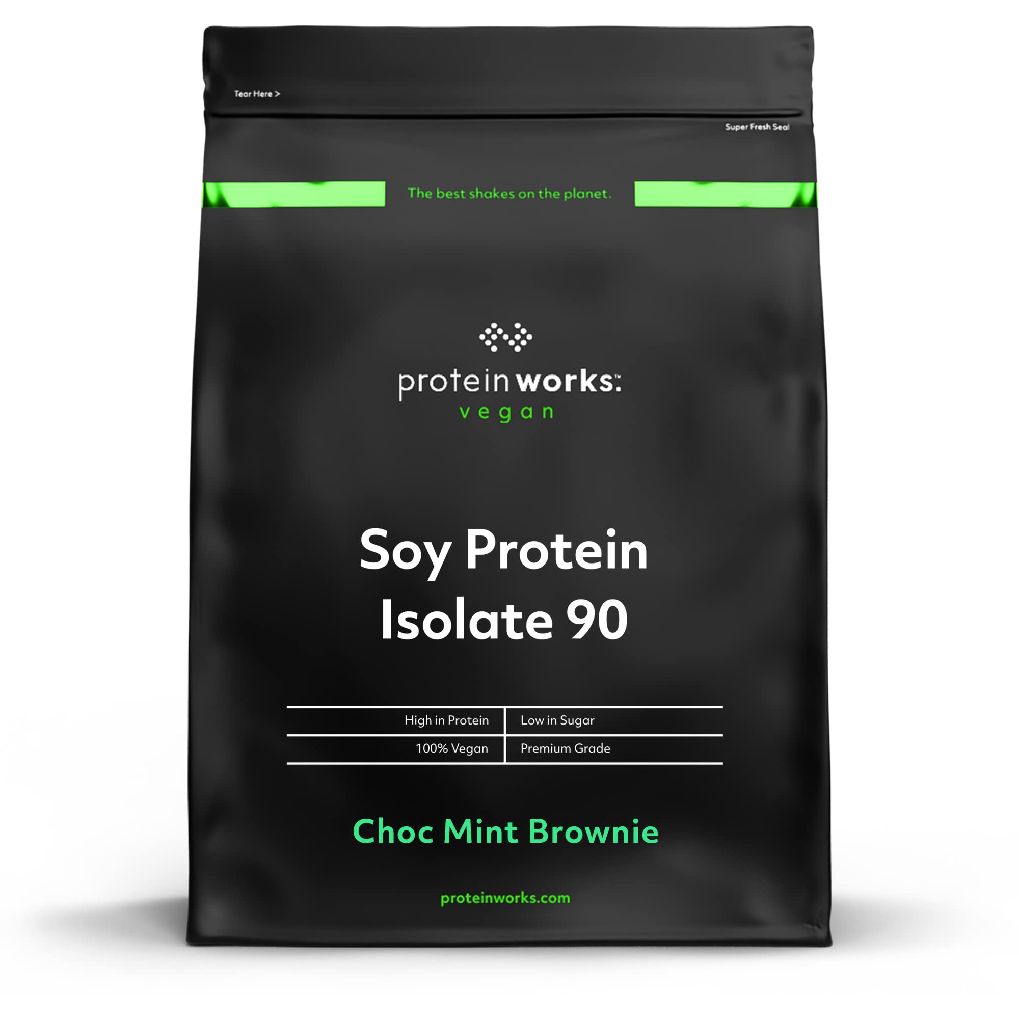 Buy Soy Protein 90 (Isolate) Protein Powder 100 Based Low No