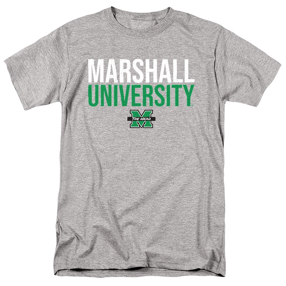 Marshall University Official Stacked Unisex Adult T Shirt
