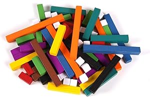 hand2mind Plastic Cuisenaire Rods: Enhance Math Skills with Individual Manipulatives