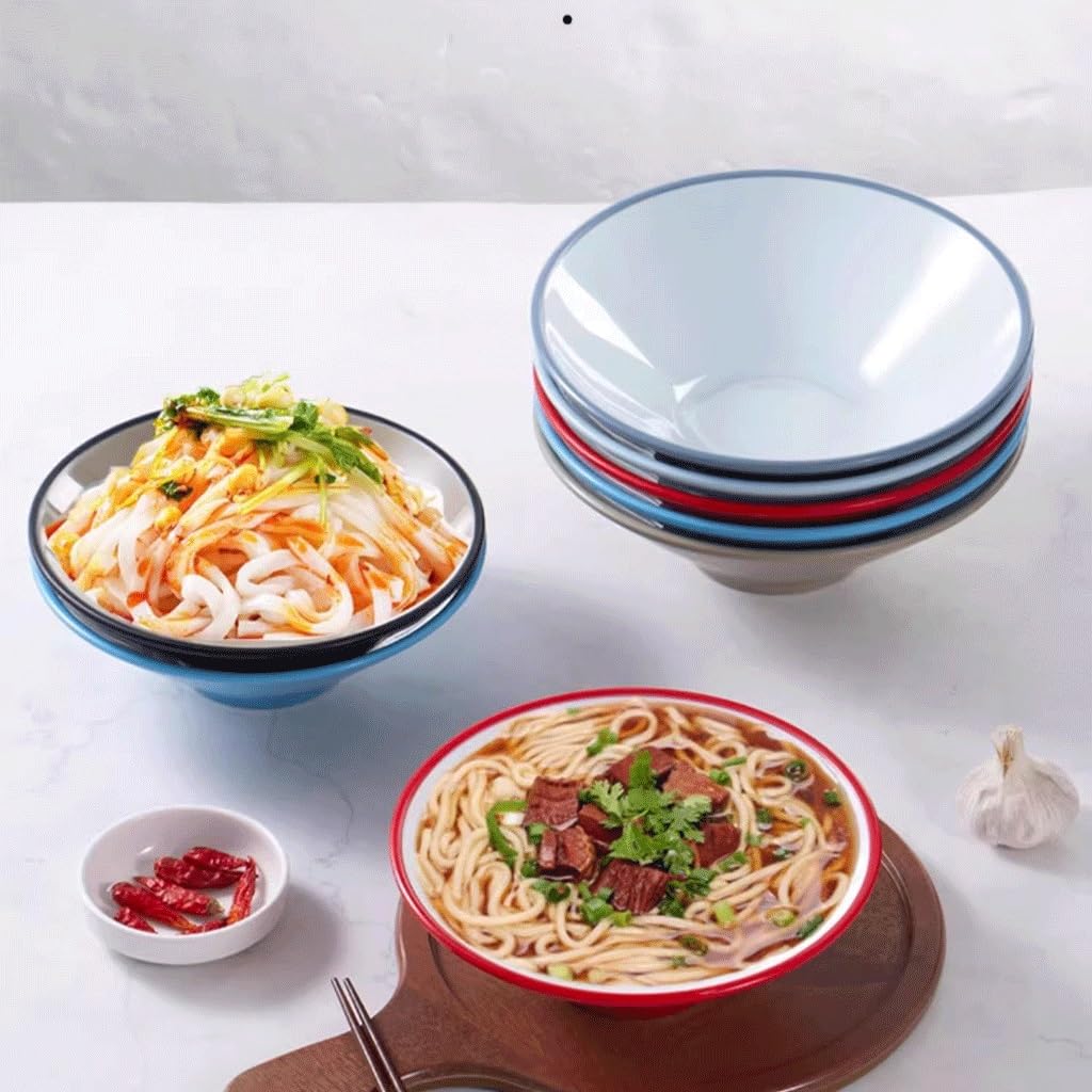 Cuenco Para Sopa Vajilla Tazón De Fideos Tazón De Fideos Tazón De Fideos De Sopa Grande Cuenco Para Sopa De Cerámica(4)