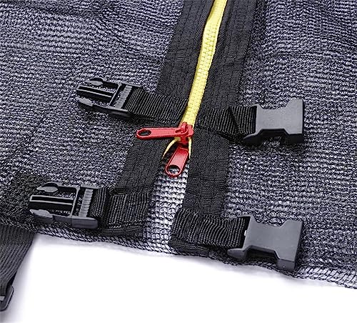 Red envolvente con cremallera para cama elástica de 2,44 m de alta durabilidad 3