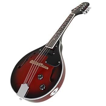 Amazon | 初心者 マンドリン楽器 マンドリン レッド ブラック
