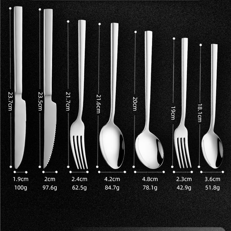 Set Cuchillos Cocina 28 Piezas Acero Inox miniatura 2