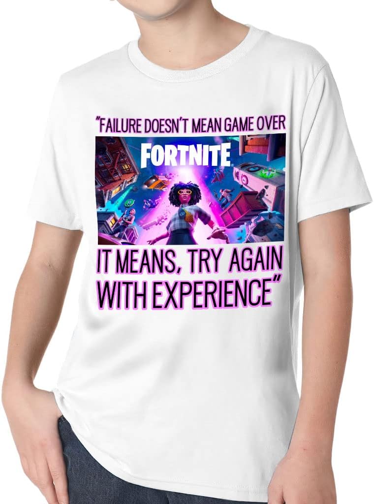 Failure Doesn't Mean Game Over Kids' Classic Fit T-Shirt - Items for Gamers - Great Gifts