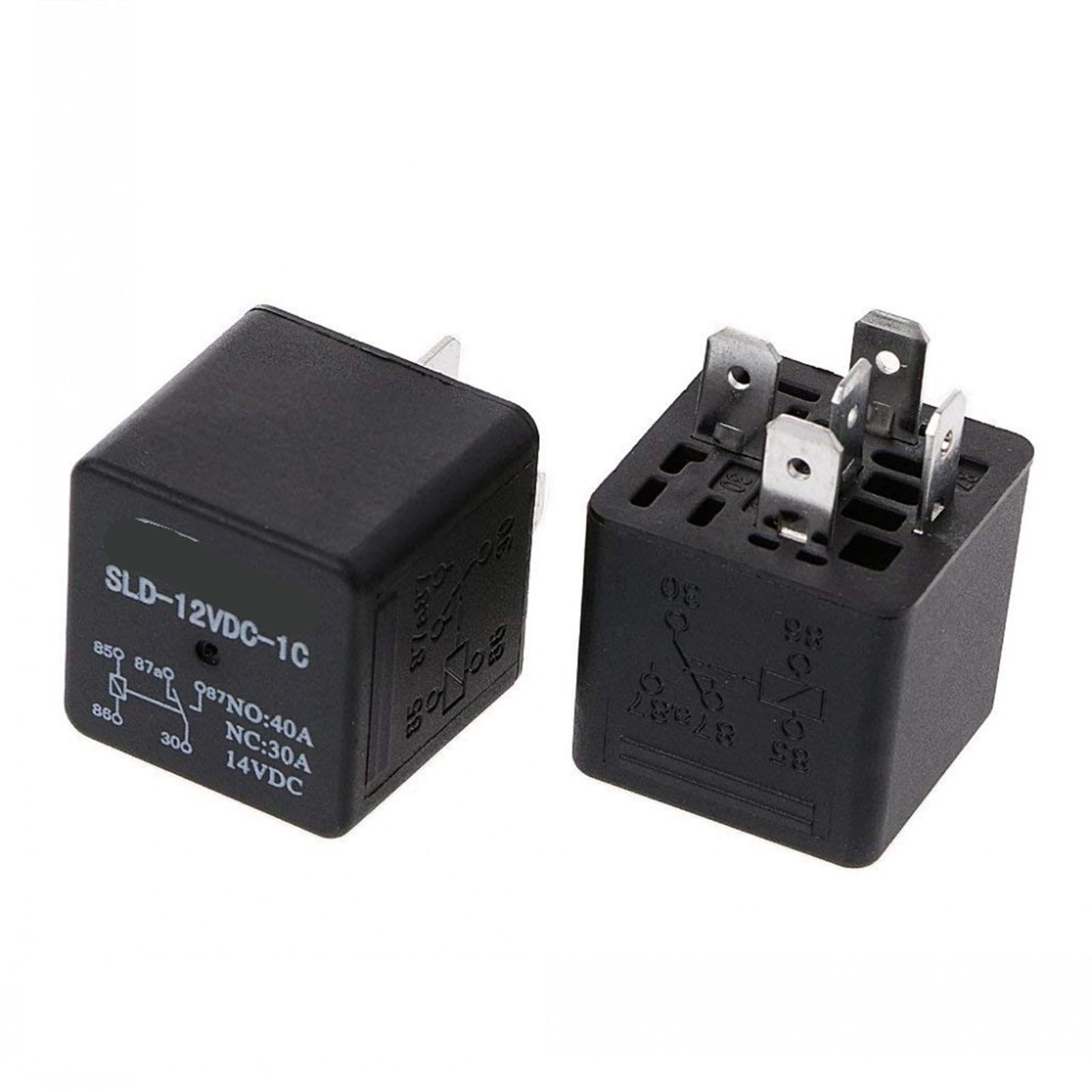 Relé SLDH-12VDC-1C de conversión 60A con conector de 5 pines tipo 4142 3