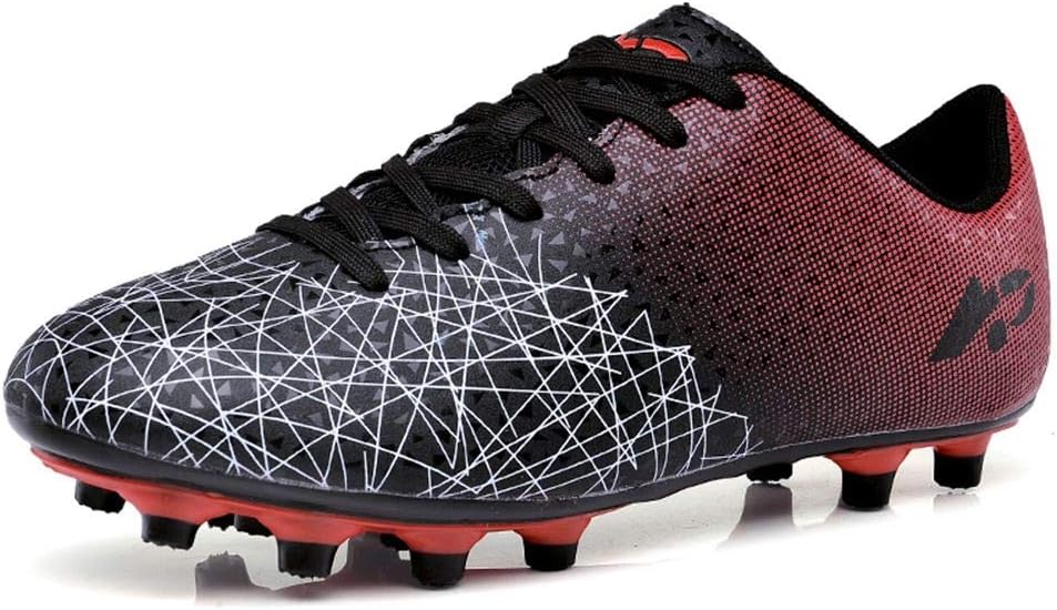 WELRUNG Unisex Low Top AG Sports Soccer Cleats Training Shoes Non-Slip Wear Resistant Football Shoes