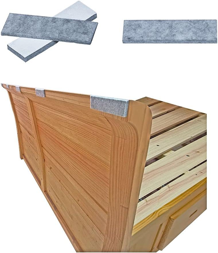 Buy Aneaseit 32PCS AntiVibration and Soundproof Pads for Bed Frame, No