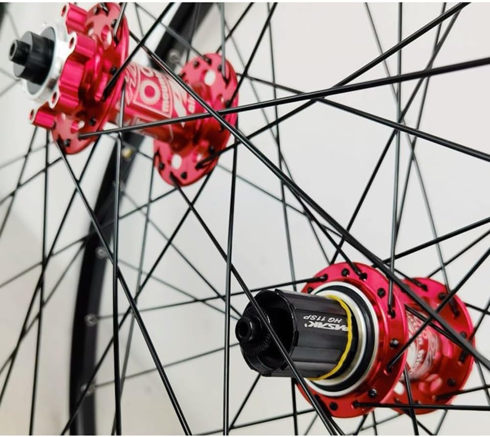 Juego De Ruedas para Bicicleta MTB Ruedas 26 27.5 29 Pulgadas Freno De Disco QR Cassette 8 9 10 11 12 Velocidades Bujes Rodamientos Ruedas De Montaña Llantas De Aluminio