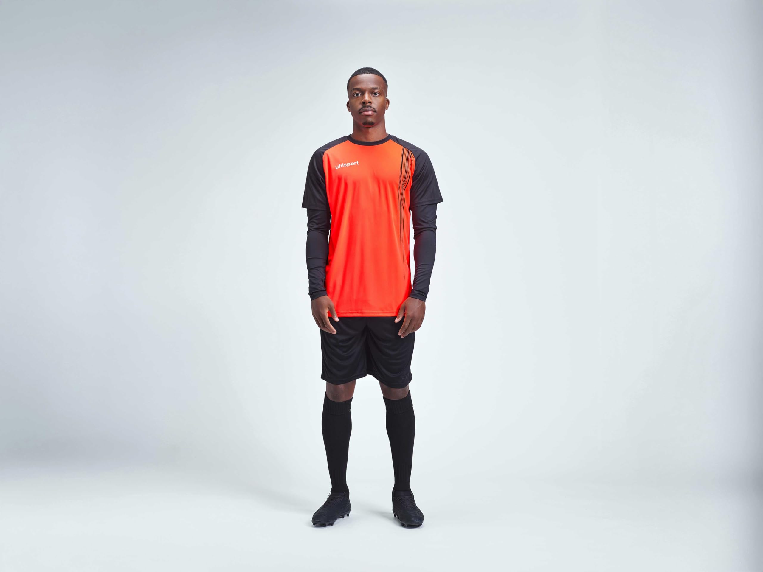 uhlsport Impulse Camiseta de Portero: Camiseta de Portero de fútbol con Smartbreathe Lite, Transpirable, Cuello Redondo para Entrenamientos y Partidos