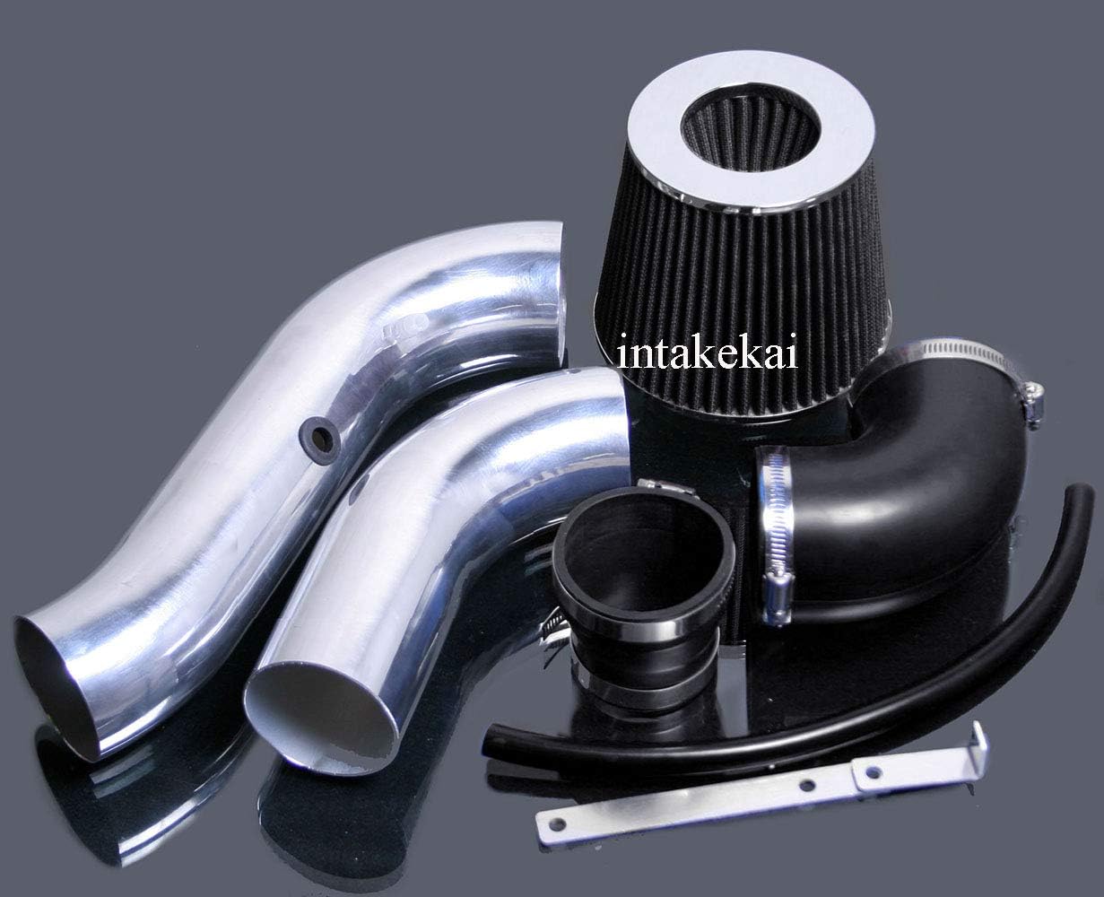 INTAKEKAI Performance Air Intake (Compatible with 2004-2008 CHEVROLET AVEO 1.6L MODELS) (BLACK)