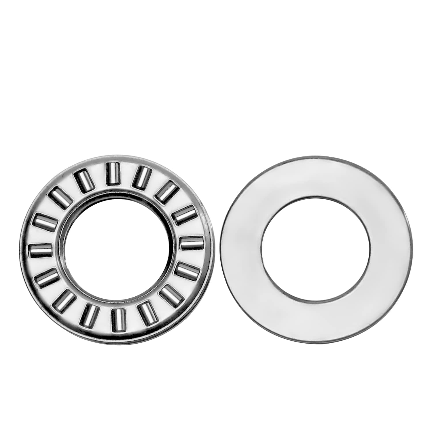 Othmro TC815 Drucknadelrollenlager Mit Unterlegscheiben – 1/2" X 15/16" X 5/64", Stahl, 2 Stück, Für Axiale Lasten In Maschinen