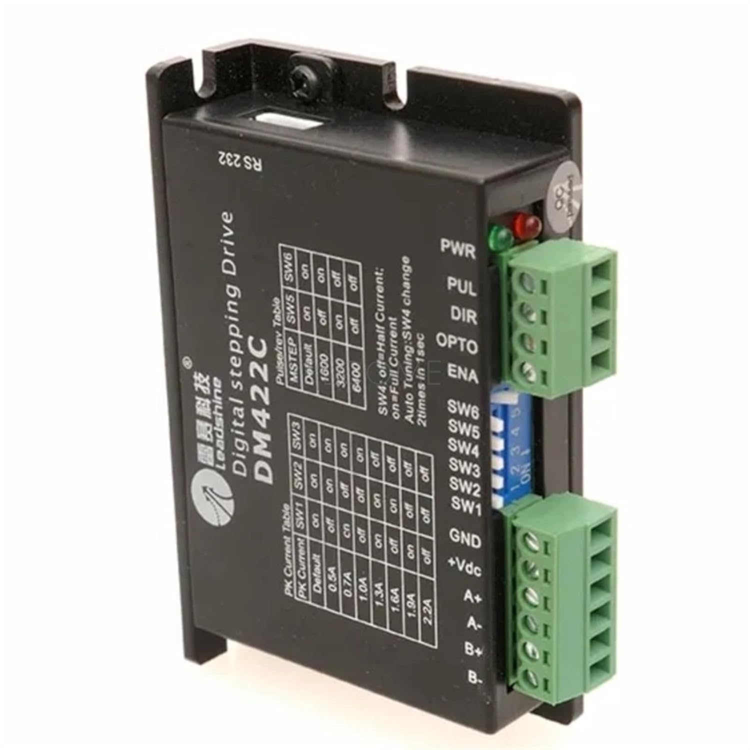 DM422 DM422S DM422C DM432C DM432S Digital Stepper Motor Driver 2-Phase Max 40 VDC / 2.2A for 17 23 34(DM432C)