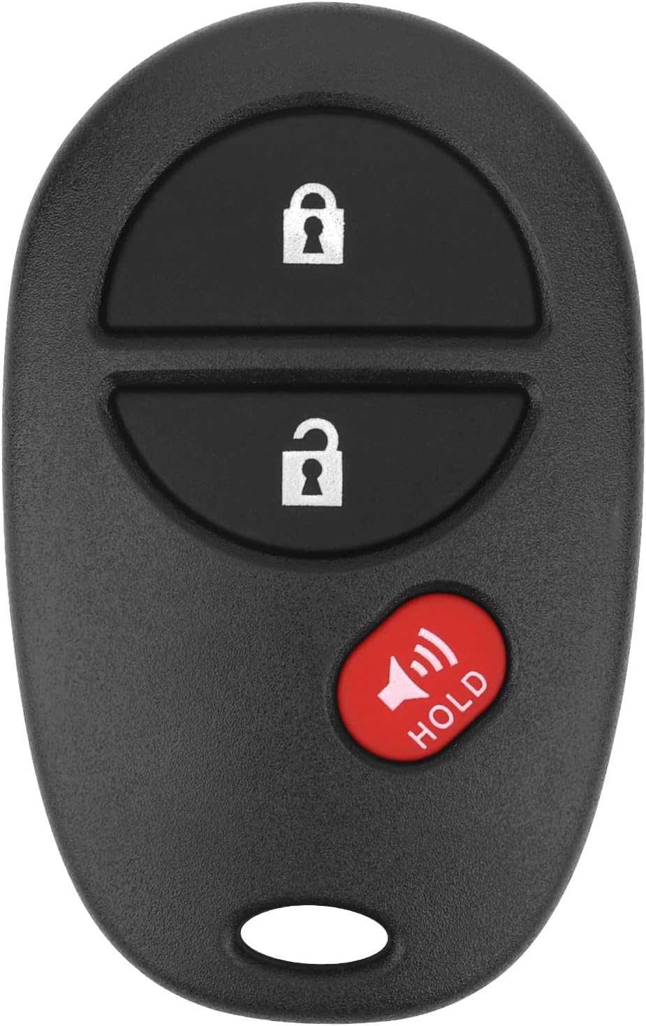 Vurkcy Key Fob Replacement for 2008-2013 Toyota Highlander/ 08-18 Sequoia/ 04-17 Sienna/ 05-16 Tacoma/ 07-18 Tundra Car Keyless Entry Remote Control,GQ43VT20T,3 Buttons