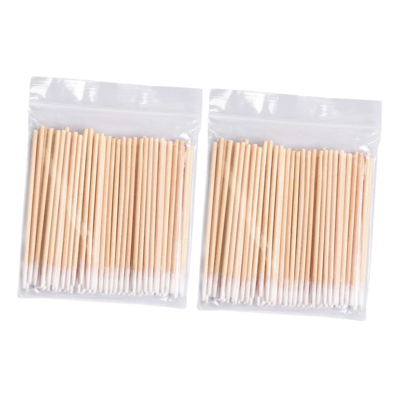 SOESFOUFU Pcs Precision Cotton Swabs for Makeup Microblading Wooden Stick Cotton Buds Safe Comfortable Easy to Handle
