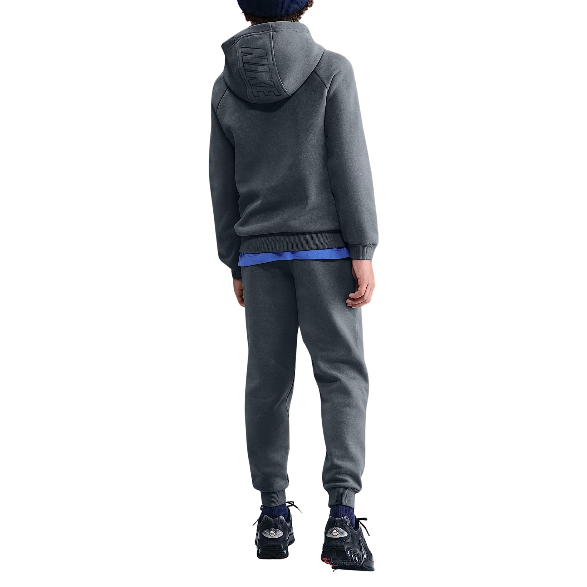 NIKE Chándal para niños con capucha Club Fleece Gris Código HQ9318-084