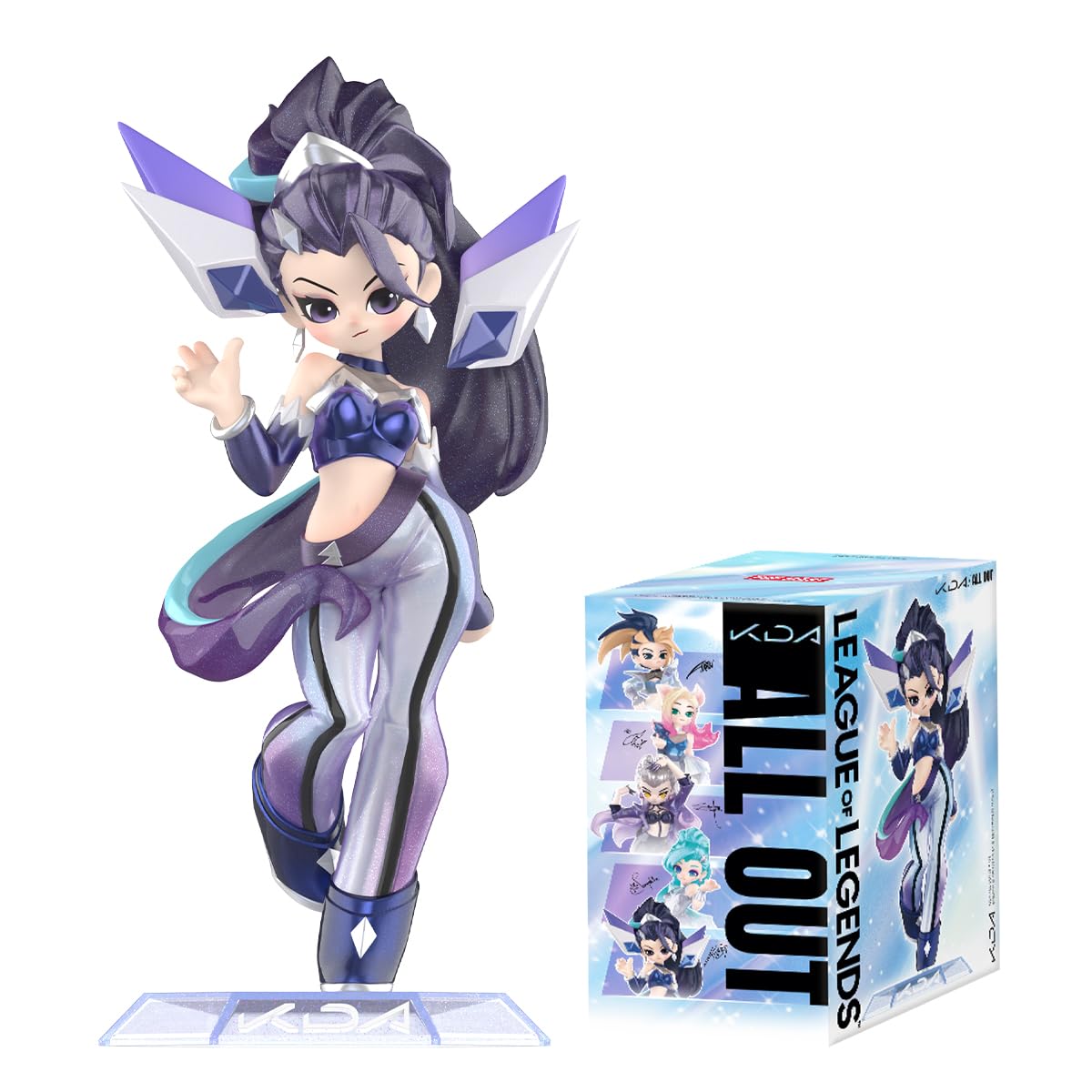 POP MART League of Legends K/DA ALL OUT Series Figures 1Box Figure