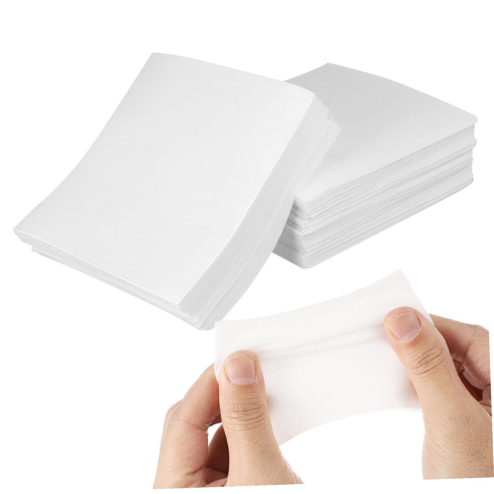 Paño de Limpieza Seco sin Pelusa Antiestático 300 Hojas Blanco | Laboratorio, Gafas y Pantallas, Fibra de Poliéster y Pulpa de Madera, Uso en Escuela y Hogar