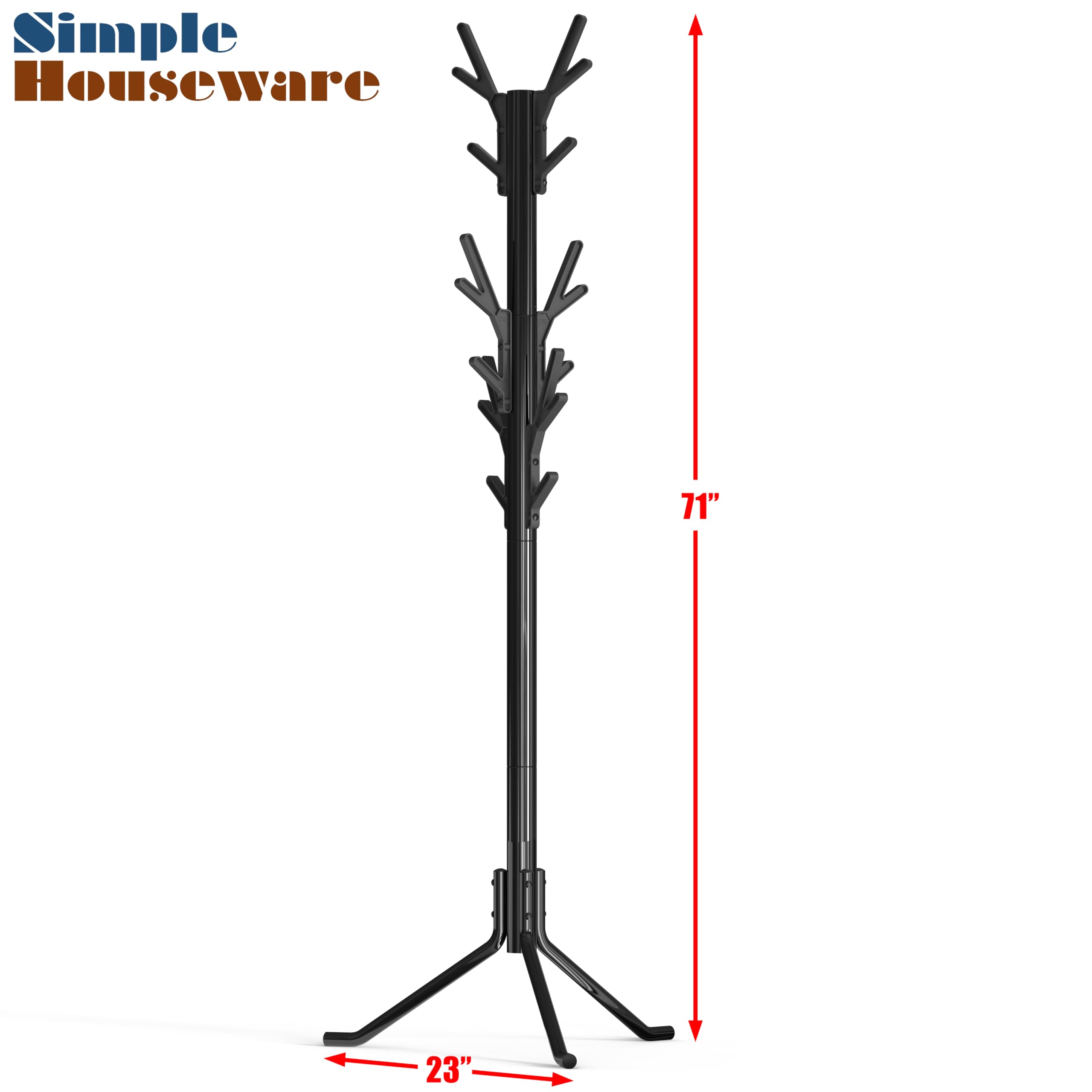 Amazon.com: SIMPLE HOUSEWARE Standing Coat and Hat Hanger