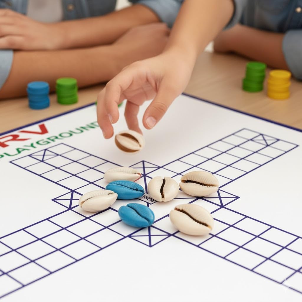 KRV Dayakattai - Traditional Cowri Shell Dice Game -1
