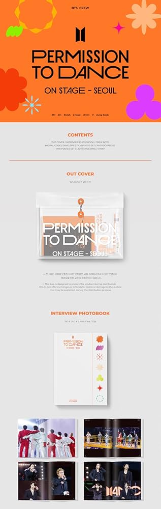 BTS PERMISSION TO DANCE ON STAGE 3点セット BTS PERMISSION TO DANCE ON STAGE 3点セット BTS - PERMISSION