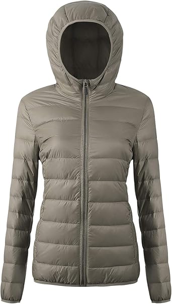 down jacket in a pouch