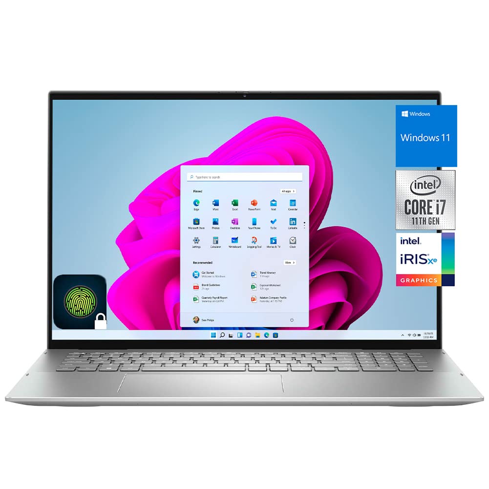 Dell Inspiron7000 2-in-1 Laptop i7-1165G7, 17inch Touchscreen 2560x1600(QHD+), Wi-Fi6, Backlit Keybo