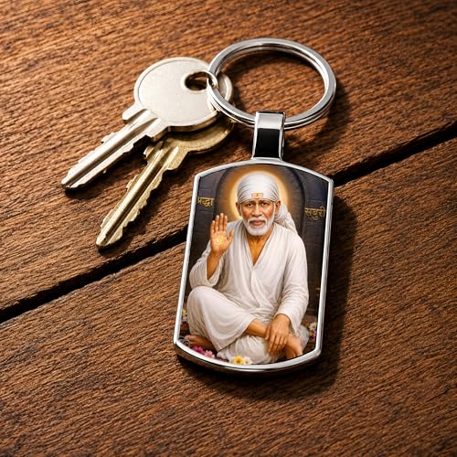 Image of Premium Printed Metal Keychain for Men & Women | High-Definition Artwork Print | Durable Key Ring for Car, Bike, Home & Office Keys | Stylish Decorative Key Holder Gift