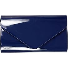 Lunar Ladies Blaze Navy Patent Handbag