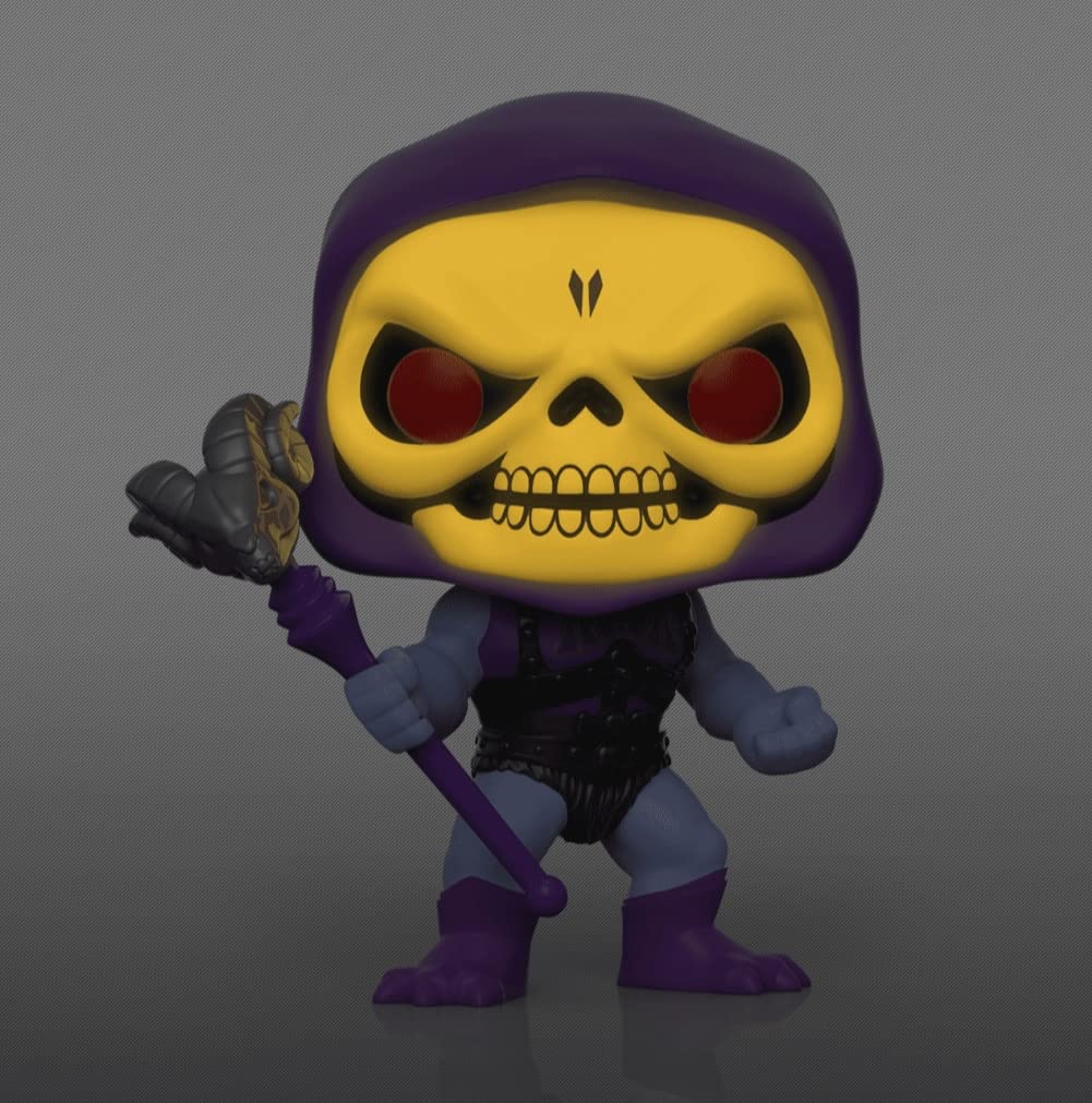 Funko 49077 Pop! Television: Masters of the Universe - Skeletor (Glow in the Dark Special Edition) #1000