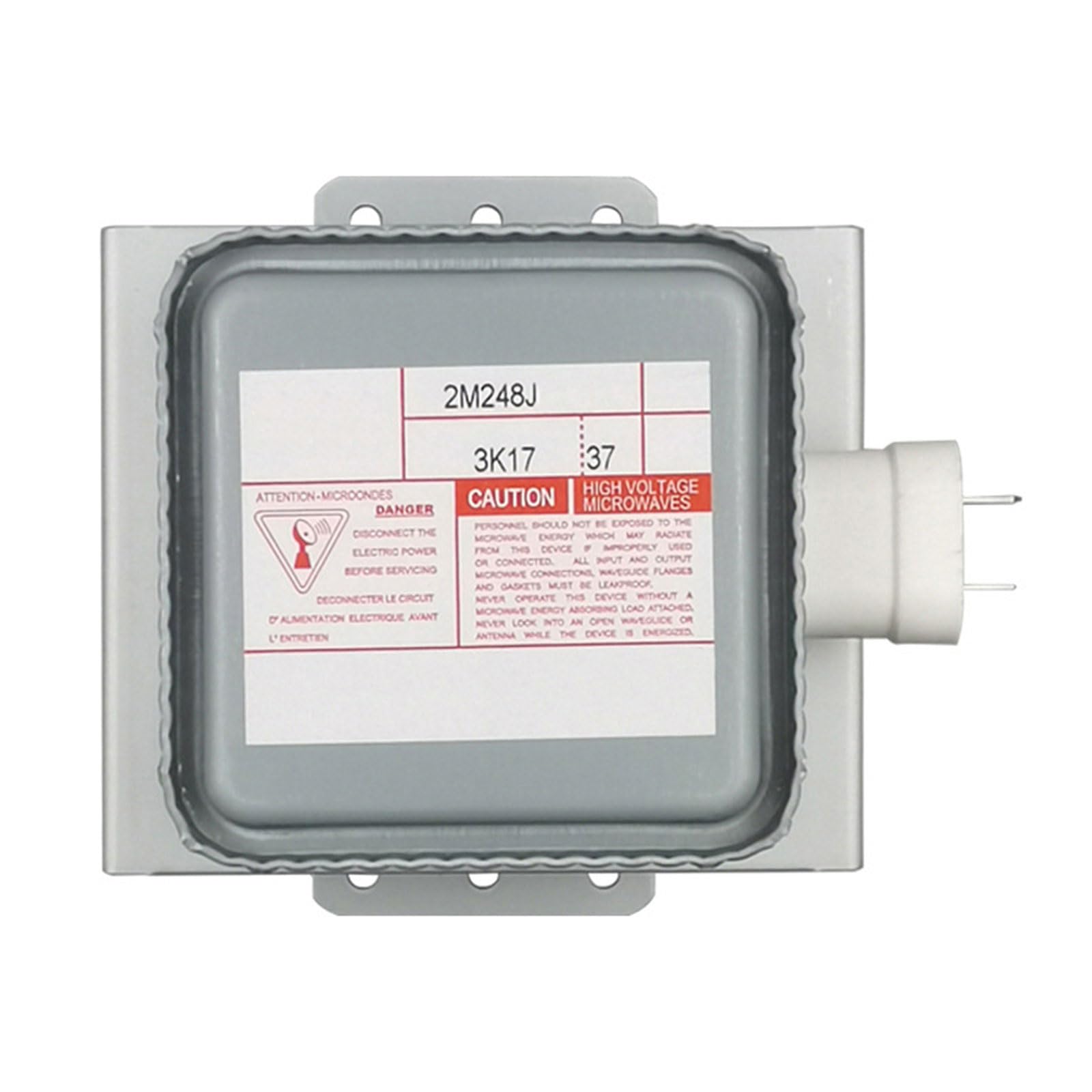 Mikrowellen-Magnetron 2M248J Ofenrohr, Metalltextur, für Küchenzubehör