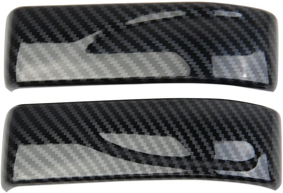 Carbon Fiber Inner Door Handle Bowl Cover Trim for Chrysler Pacifica 2017-2025