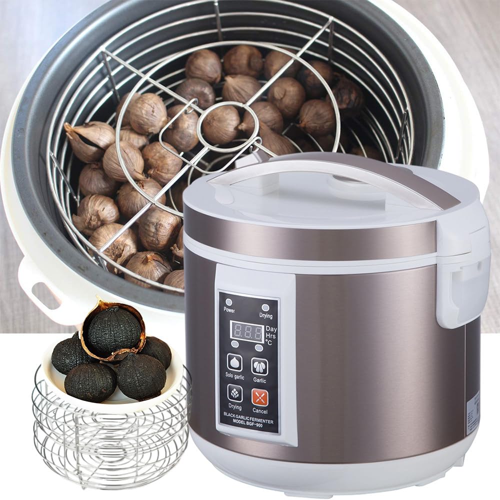 Maszynka do czarnego czosnku, fermentor 6 l z inteligentną kontrolą, automatyczny garnek do fermentacji czarnego czosnku do potraw kulinarnych