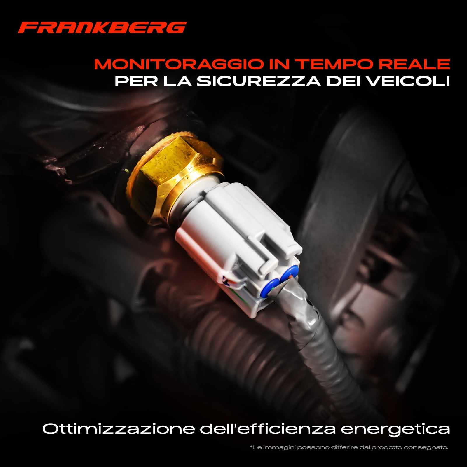 Frankberg Sensore temperatura Sensore temperatura 2-Poli Compatibile con P.a.s.s.a.t 3B3 A4 8E2 8EC A6 4B2 4B4 J.e.t.t.a III 1K2 T.o.u.a.r.e.g CR7 RC8 Replace# 4B0820539