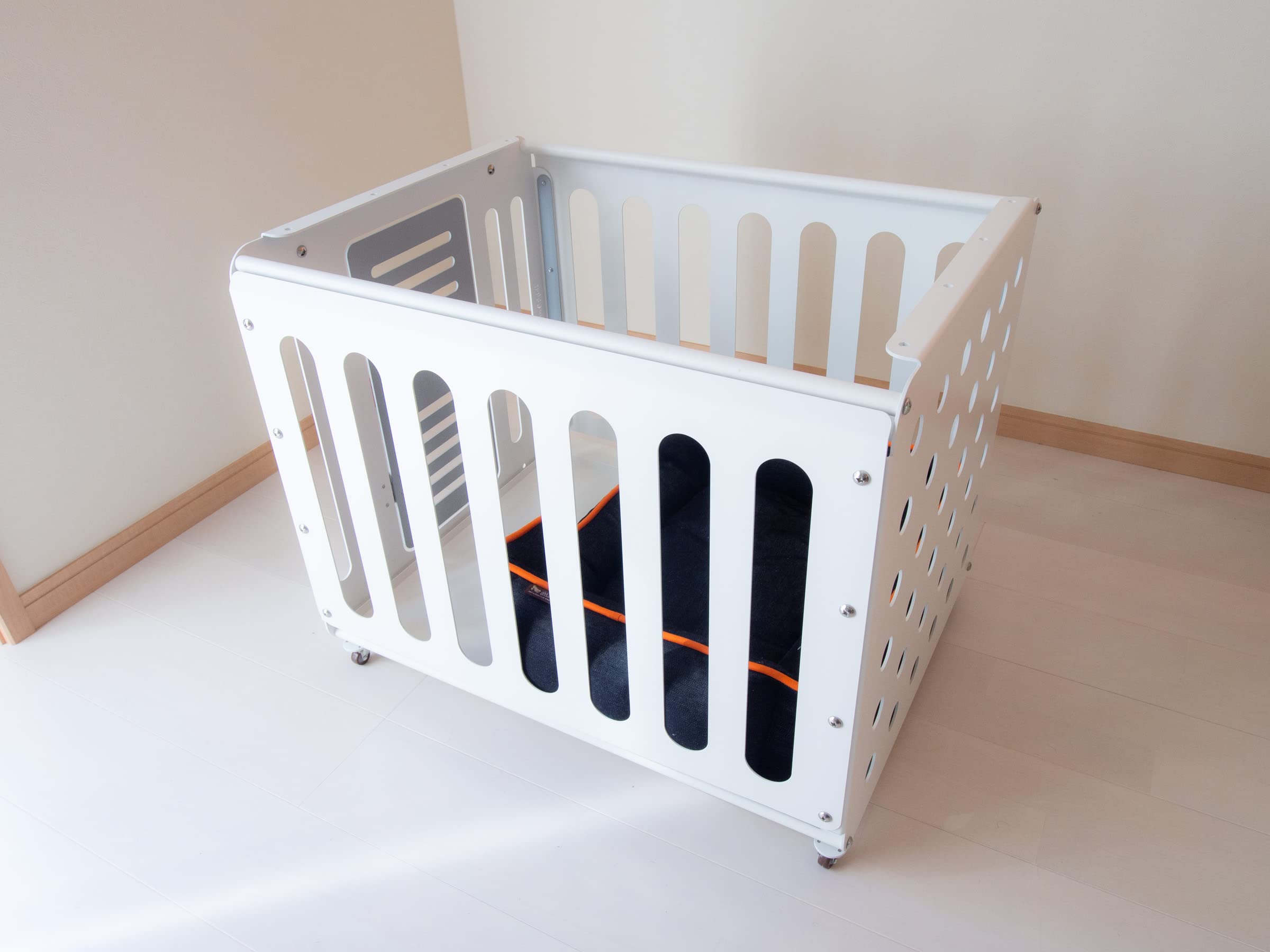 Amazon.co.jp: happyinuself犬用ケージ ペットサークル おしゃれゲージ 