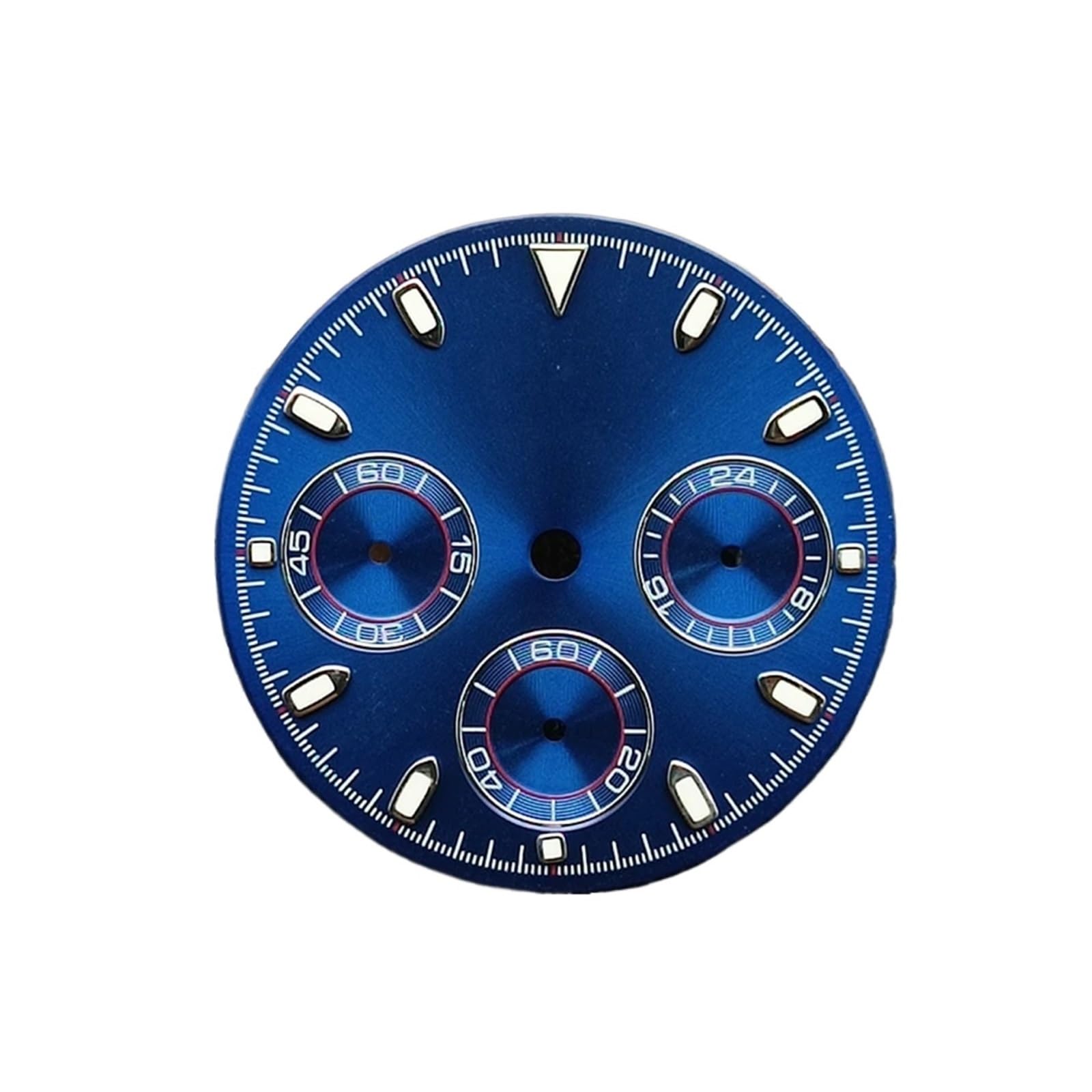 Generico Quadrante Verde Luminoso Da 29 Mm Quadrante For Orologio Da Uomo Con Movimento VK63